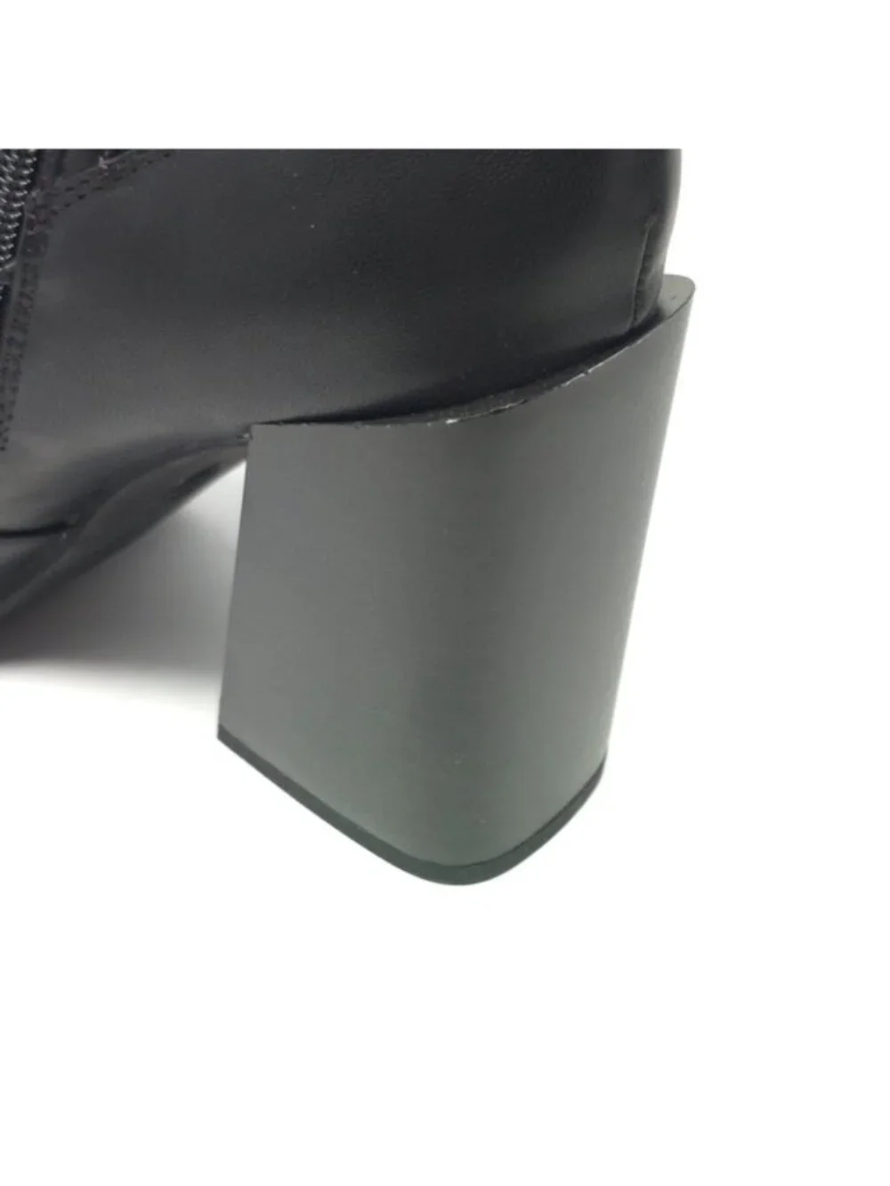 Wild Pair Trinityy Black Knit Pointed Toe Pull-On Booties 9.5M